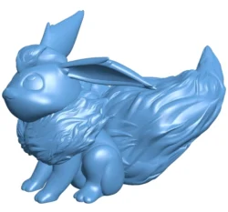 Flareon – pokemon B0012639 3d model file for 3d printer