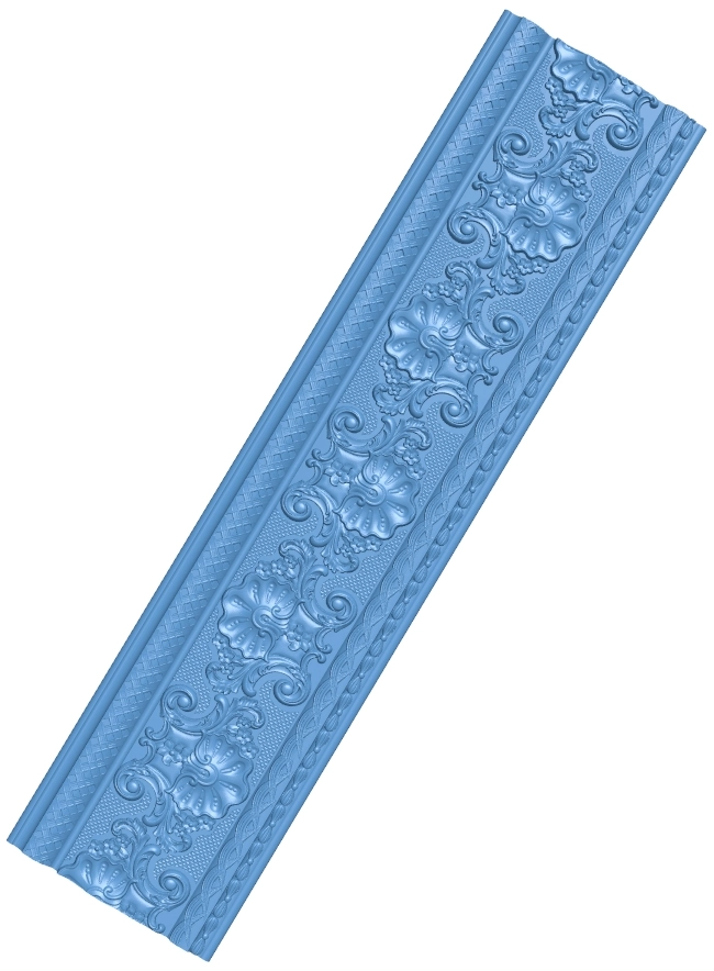 Frame border pattern T0012496 download free stl files 3d model for CNC wood carving