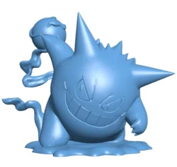 Gengar – pokemon B0012645 3d model file for 3d printer