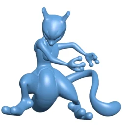 Goal Mewtwo – Pokemon B0012646 3d model file for 3d printer