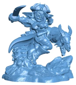 Goblin Space Pirate B0012647 3d model file for 3d printer