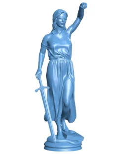 Goddess of Justice B0012648 3d model file for 3d printer