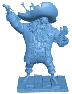 Lechuck Monkey Island B0012662 3d model file for 3d printer