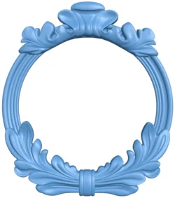 Mirror frame pattern T0012409 download free stl files 3d model for CNC wood carving