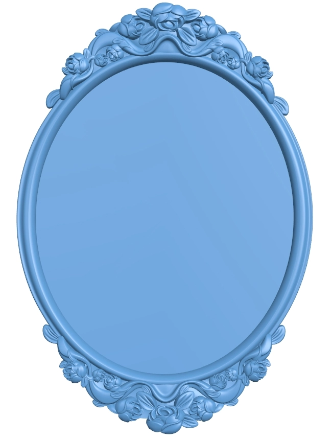 Mirror frame pattern T0012410 download free stl files 3d model for CNC wood carving