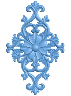 Pattern decor design T0012452 download free stl files 3d model for CNC wood carving