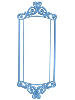 Picture frame or mirror T0012420 download free stl files 3d model for CNC wood carving