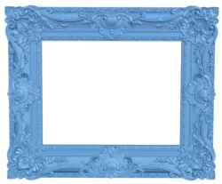 Picture frame or mirror T0012458 download free stl files 3d model for CNC wood carving