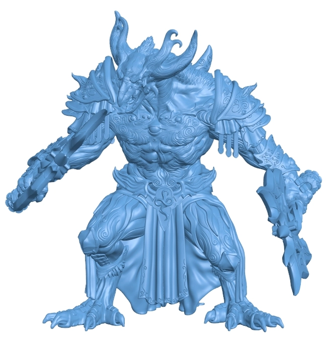 Plague Soul - Axes B0012660 3d model file for 3d printer