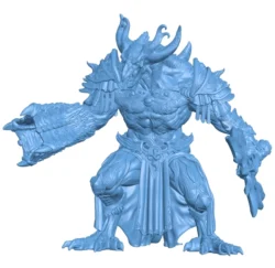 Plague Soul – Cannon and Axe B0012680 3d model file for 3d printer