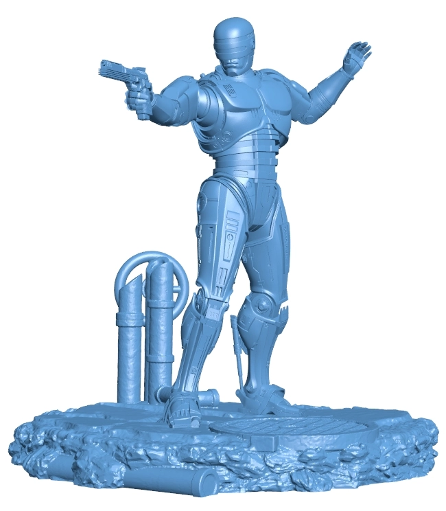 Robocop B0012684 3d model file for 3d printer