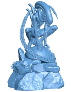 Alien xenomorph B0012713 3d model file for 3d printer