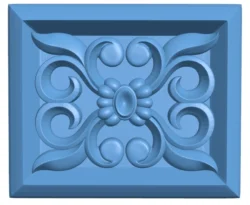 Door frame pattern T0012519 download free stl files 3d model for CNC wood carving