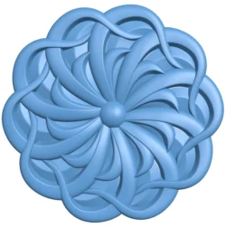 Flower pattern T0012543 download free stl files 3d model for CNC wood carving