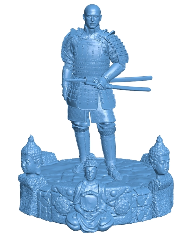 General Yamamoto in the ring B0012717 3d model file for 3d printer