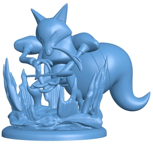 Kadabra - Pokemon B0012693 3d model file for 3d printer