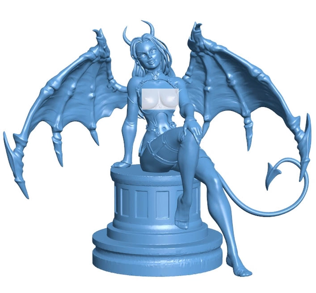 Queen of Darkness B0012699 3d model file for 3d printer