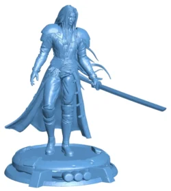 Sephiroth is a character from the Final Fantasy B0012704 3d model file for 3d printer