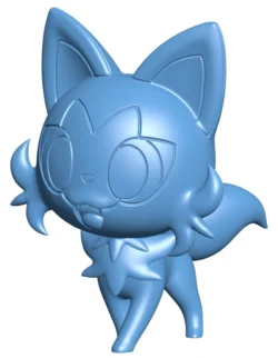 Sprigatito pose – Pokemon B0012733 3d model file for 3d printer