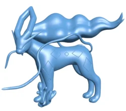 Suicune – Pokemon B0012734 3d model file for 3d printer