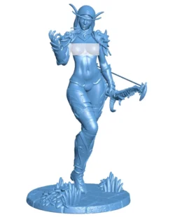 Sylvanas Bolvar B0012708 3d model file for 3d printer