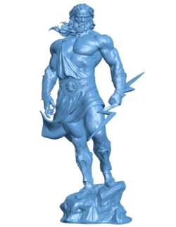 Zeus – Greek god B0012736 3d model file for 3d printer