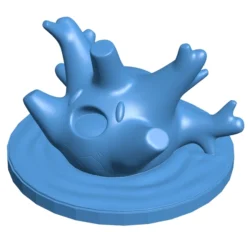 Corsola B004041 file stl free download 3D Model for CNC and 3d printer