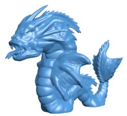 Sea snake B003500 file stl free download 3D Model for CNC and 3d printer