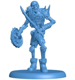 Man Skeleton B003827 file stl free download 3D Model for CNC and 3d printer