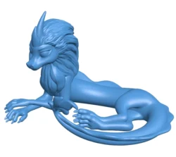 Sisu the Dragon H000573 file stl free download 3D Model for CNC and 3d printer